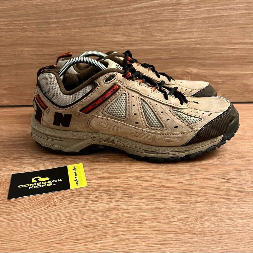 New Balance 645 MW645BR Brown ABZORB Hiking Shoes Sneakers Mens Size 11